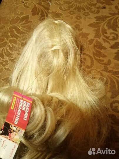 Накладной хвост искусственные волосы