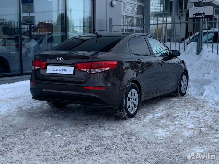 Kia Rio 1.6 AT, 2016, 65 650 км