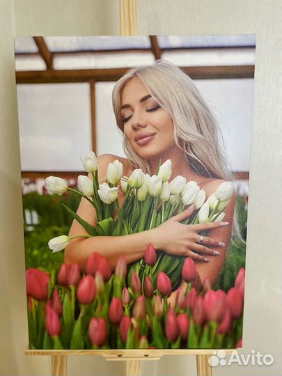 Портрет по фото / Печать на холсте