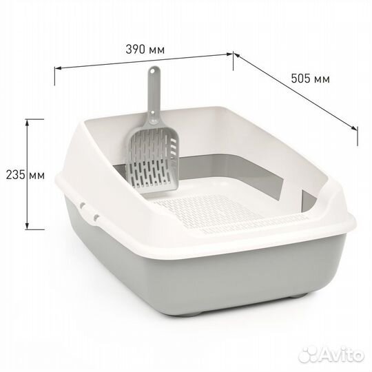 Лоток для кошек новый