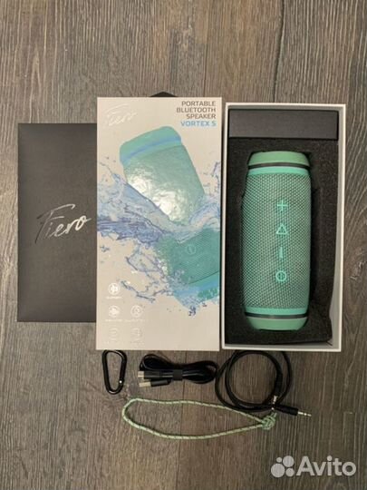 Портативная колонка fiero fr500 водонепроницаемая
