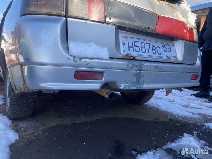 Задний бампер на ваз 2111