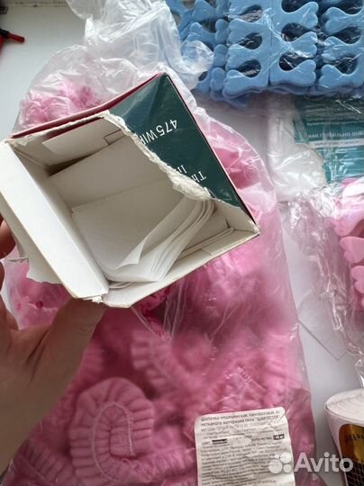 Набор расходников для маникюра и педикюра