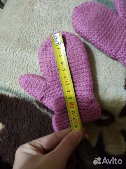 Варежки зимние детские