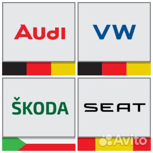 VAG 4M0698451BC Комплект тормозных колодок ORG