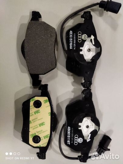 Тормозные колодки audi 100 A6 C4 C5