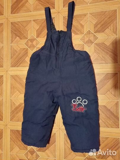 Полукомбинезон зимний 2-4 года