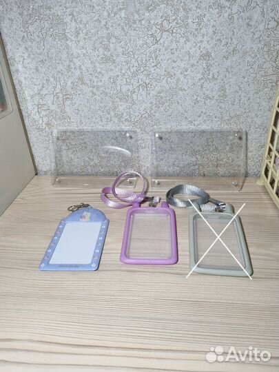 Акриловые рамки, холдеры для карт