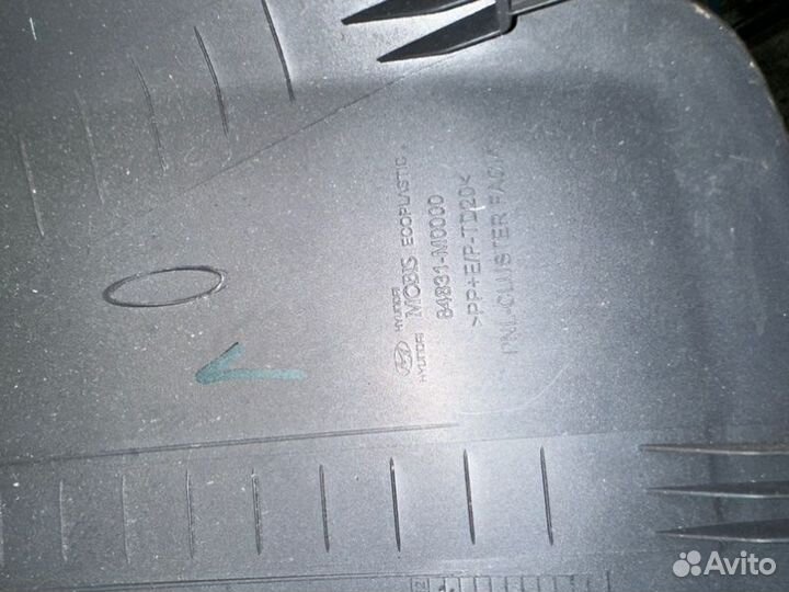 Накладка панели приборов Hyundai Creta 2018