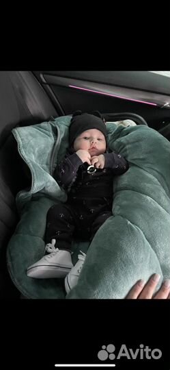 Зимний конверт в коляску