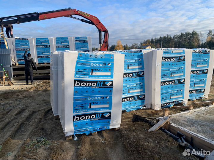 Газобетонные блоки, Газоблоки Бонолит