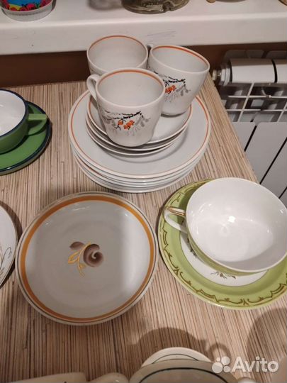 Посуда разная, чашки