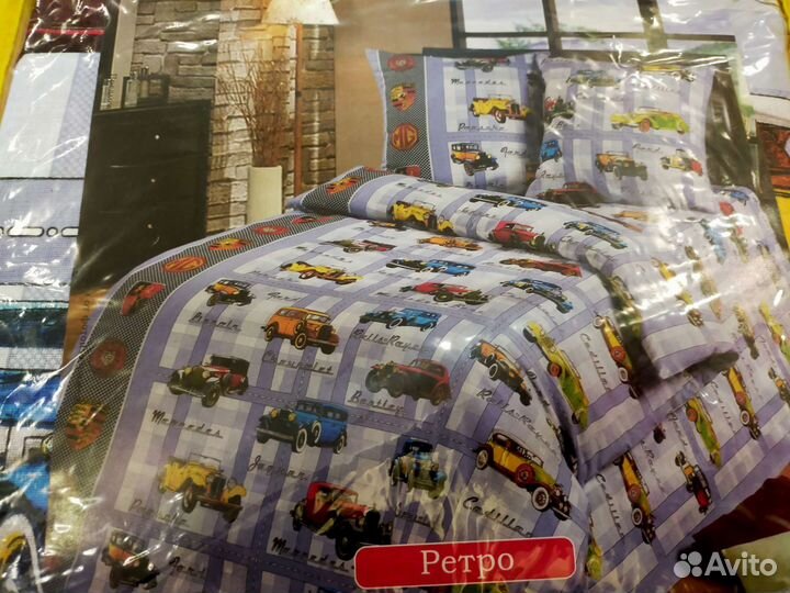 Детское постельное белье в детскую кроватку новое