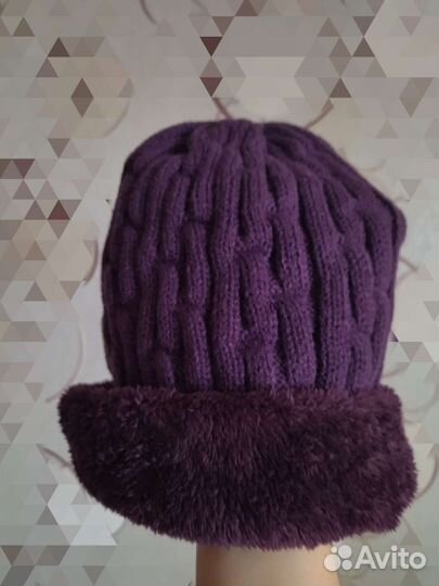 Женская шапка и снуд