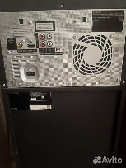Аудиосистема sony
