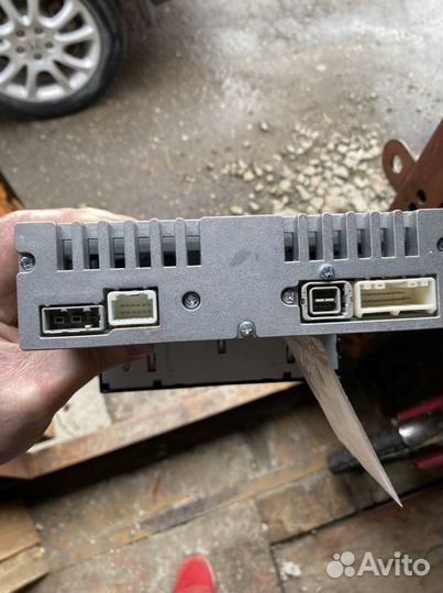 Магнитола штатная nissan с рамкой на qashqai