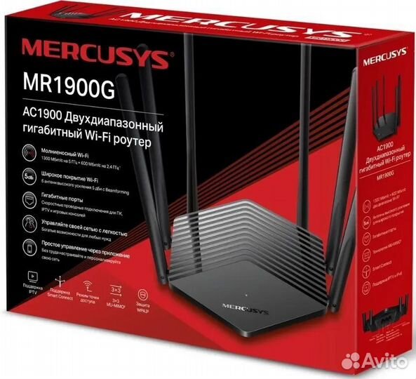 Роутеры Mercusys mr80x / mr70x / mr1900g