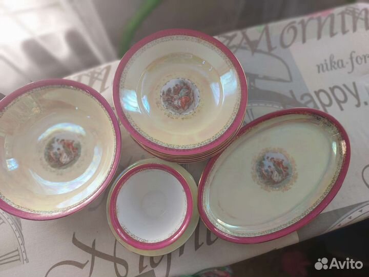 Набор столовой посуды гдр