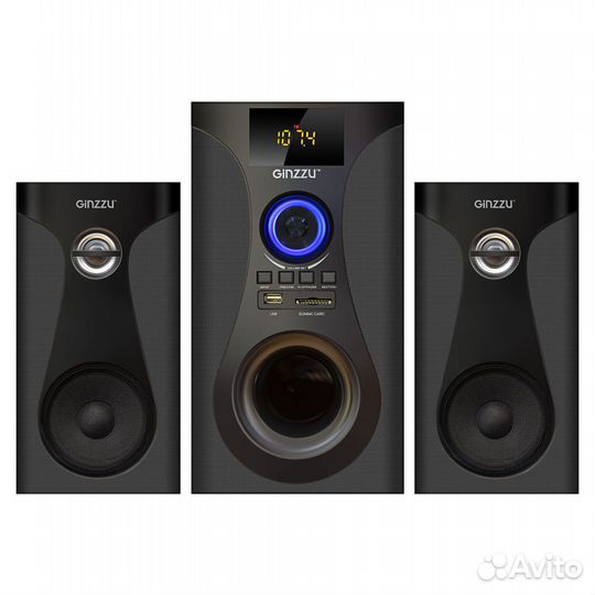 Акустика 2.1 Ginzzu GM-425