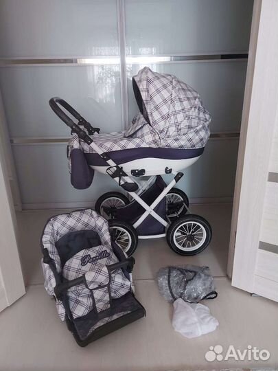 Коляска 2 в 1 lonex parrilla