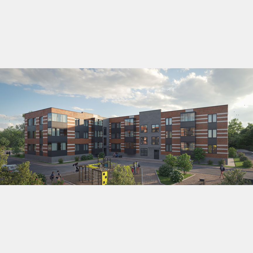 1-к. квартира, 45,7 м², 2/3 эт.
