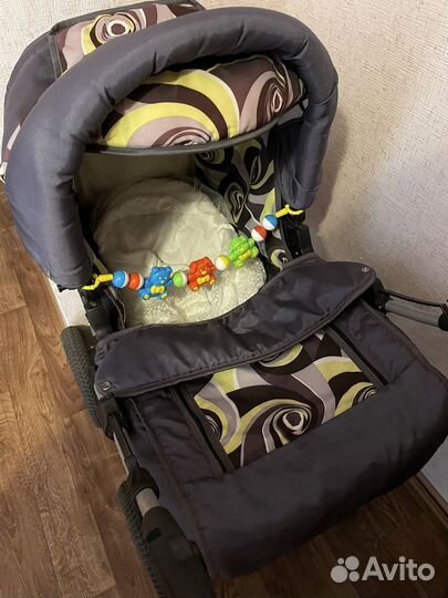 Коляска 2в1 + конверт одеяло