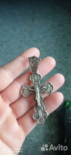 Крестик серебро