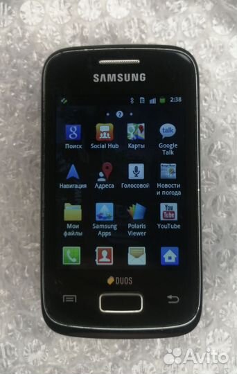 Samsung Galaxy Y Duos GT-S6102, 512 МБ