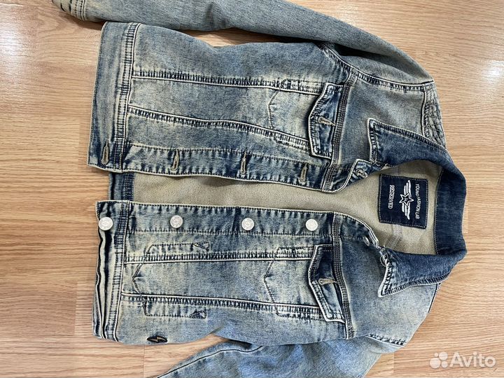 Джинсовка джинсовая рубашка