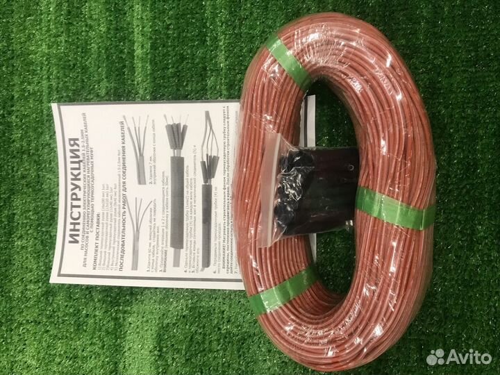 Карбоновый греющий кабель из углеволокна 100 м