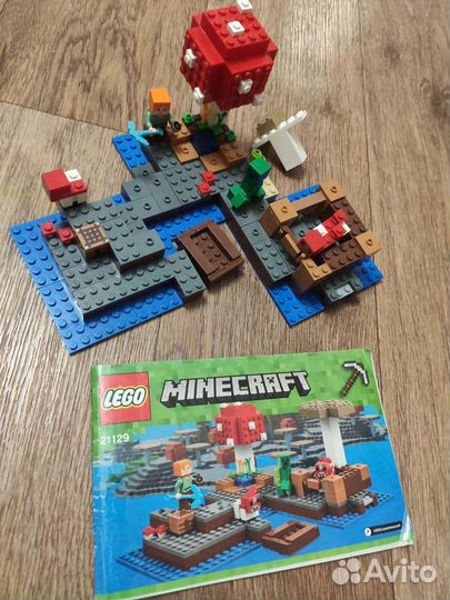 Lego майнкрафт