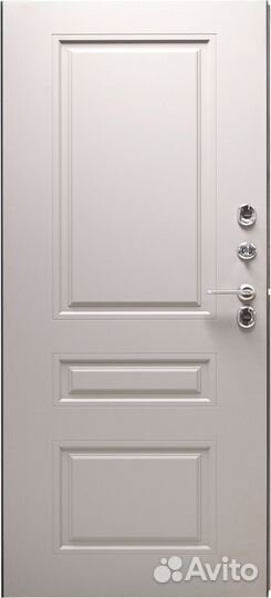 Дверь с порошковым покрытием с терморазрывом