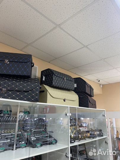 Органайзер (саквояж) в багажник эко-кожа