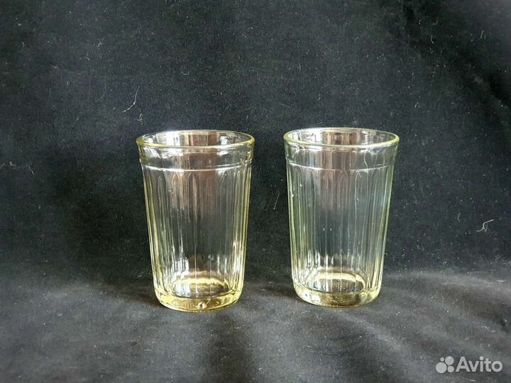 Стаканы стекло гранёные СССР