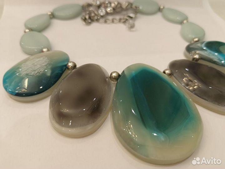 Колье чокер стильное бижутерия