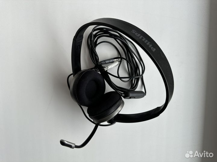 Наушники с микрофоном для пк Philips