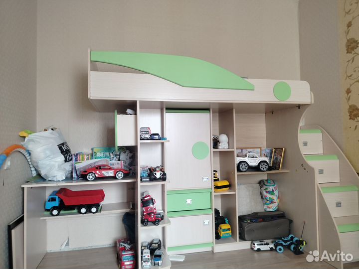 Детская кровать от 3 лет с матрасом бу