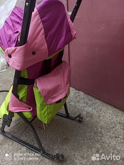 Санки коляска