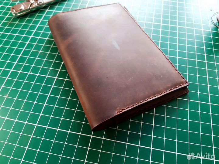 Обложка для автодокументов натуральная кожа