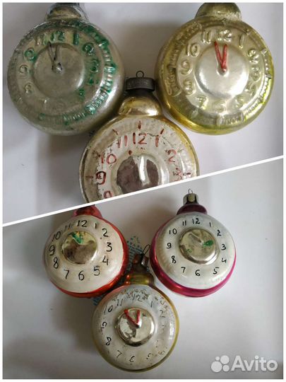 Елочные игрушки СССР