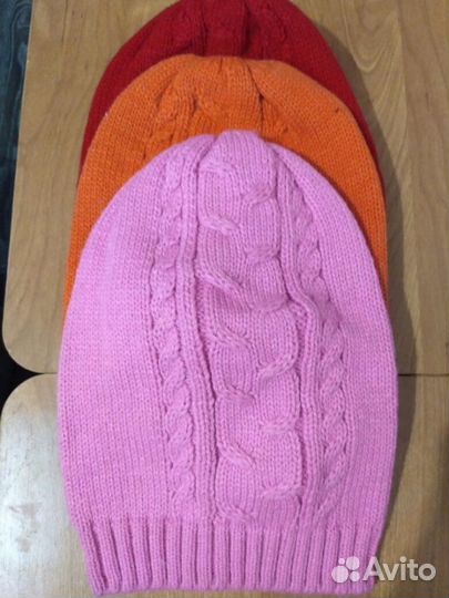 Удлиненная женская шапка