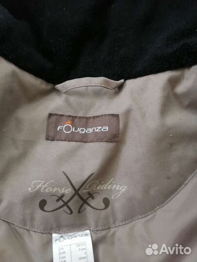 Тёплая куртка для конного спорта/верховой езды Fou