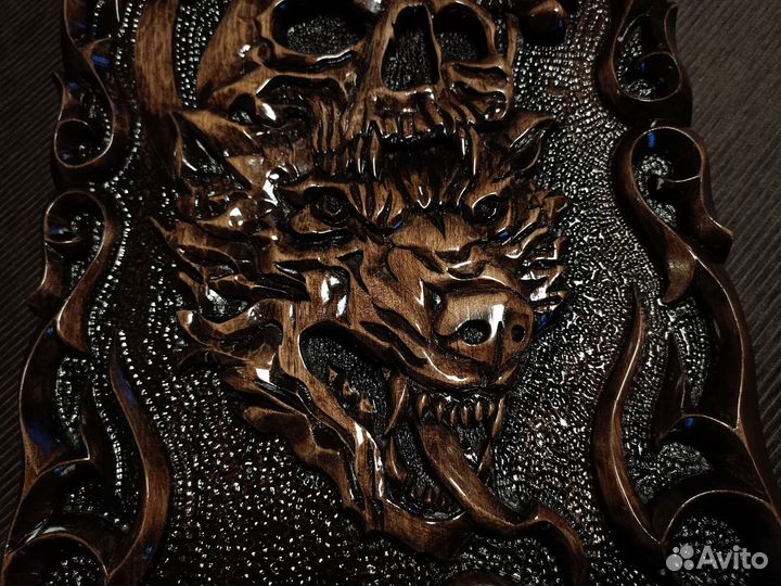 Нарды резные и рисованные ручной работы