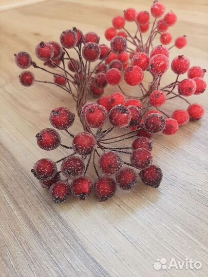 Сахарные ягоды для рукоделия