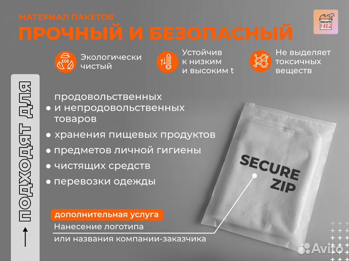 Пакеты Зип Лок Без наценок посредников
