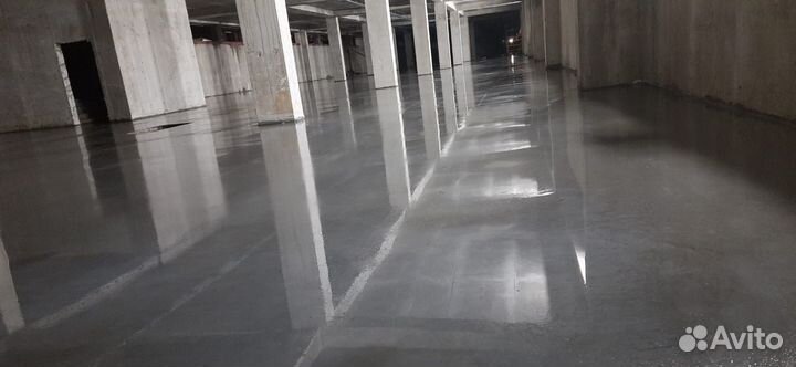 Бетонные работы, топинговые промышленные полы