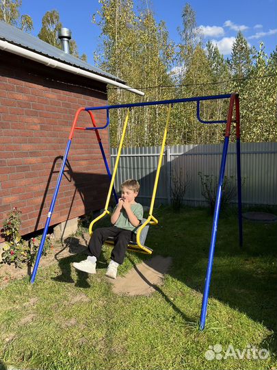 Качели дачные детские на подшипниках