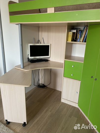 Детская кровать чердак