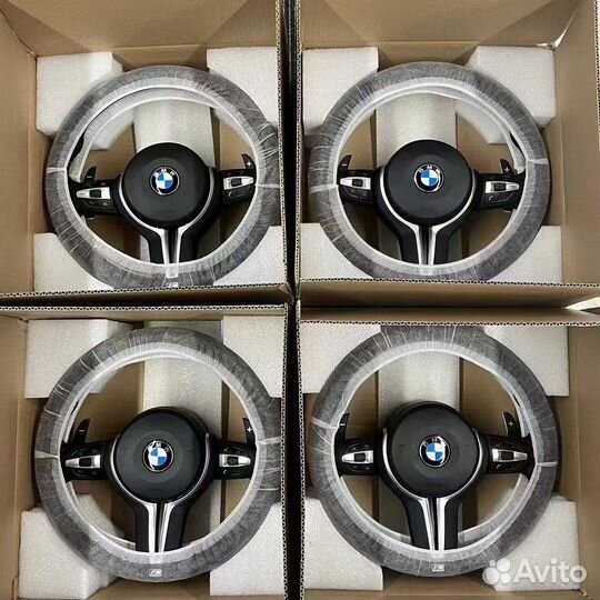 Спортиый М руль Bmw с подогревом