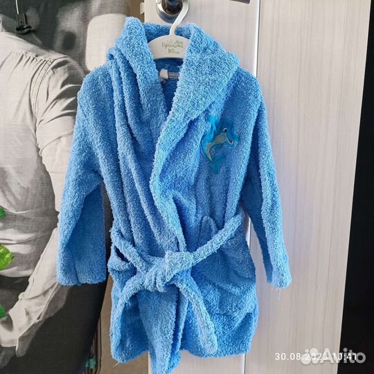 Детский махровый халат